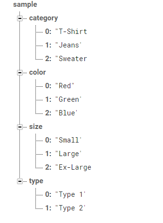 Firebase Realtime database structure