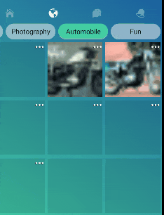 See how Images are blinking