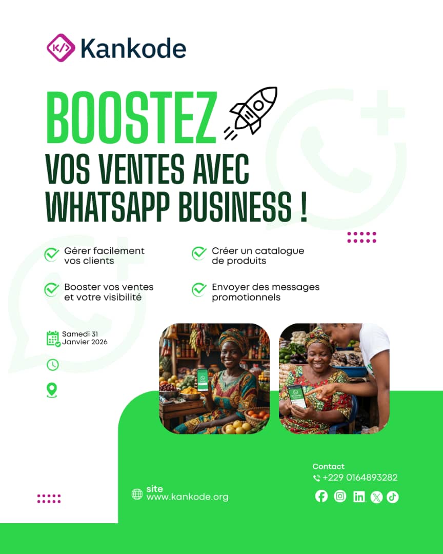 Boostez vos ventes avec WhatsApp Business