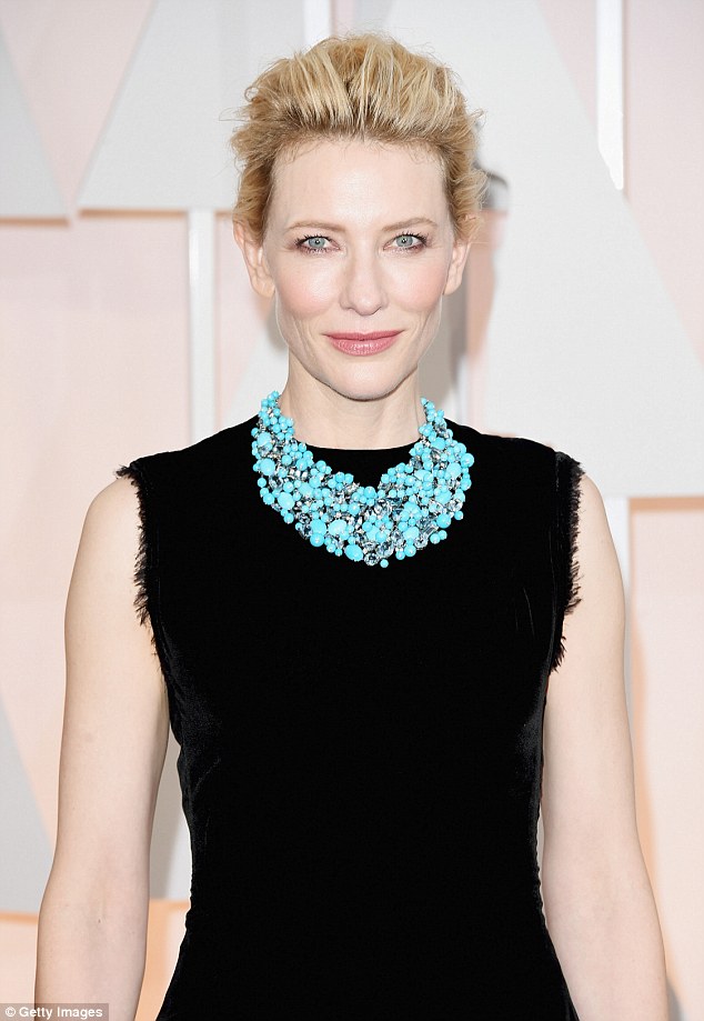 Stylish: It was another memorable look from the Australia actress who never fails to put on a good show at red carpet events