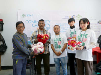 Winter Essentials and Literacy Support Drive across relief camps