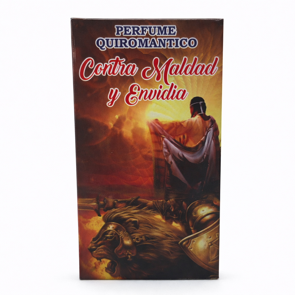 Perfume Quiromántico Contra Maldad y Envidia