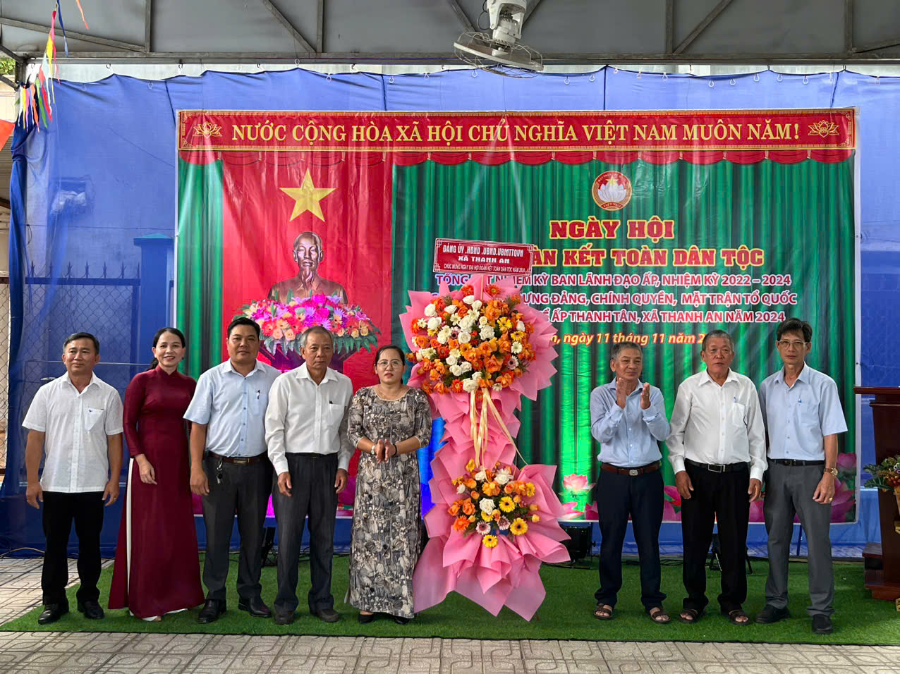H. Dầu Tiếng – Thanh An: Tổ chức Ngày hội Đại đoàn kết toàn dân tộc ,Tổng kết Ban lãnh đạo ấp, NK 2022 – 2024 và Công tác xây dựng đảng, chính quyền mặt trận và các đoàn thể 2024