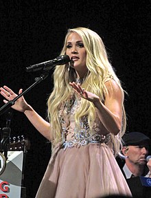 Carrie Underwood, Grand Ole Opry House, Nashville, TN, June 2018.jpg