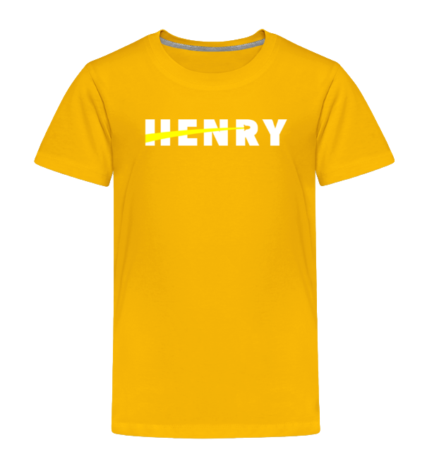 Camisa Amarilla Logo Completo