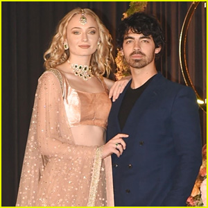 Joe Jonas & Sophie Turner Celebrate at Nick Jonas & Priyanka Chopra