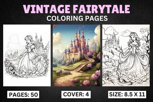 Fairytale Heroes: 15 Coloring Pages for Little Dreamers