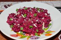 Салат из свеклы с чесноком Салат из свеклы с чесноком