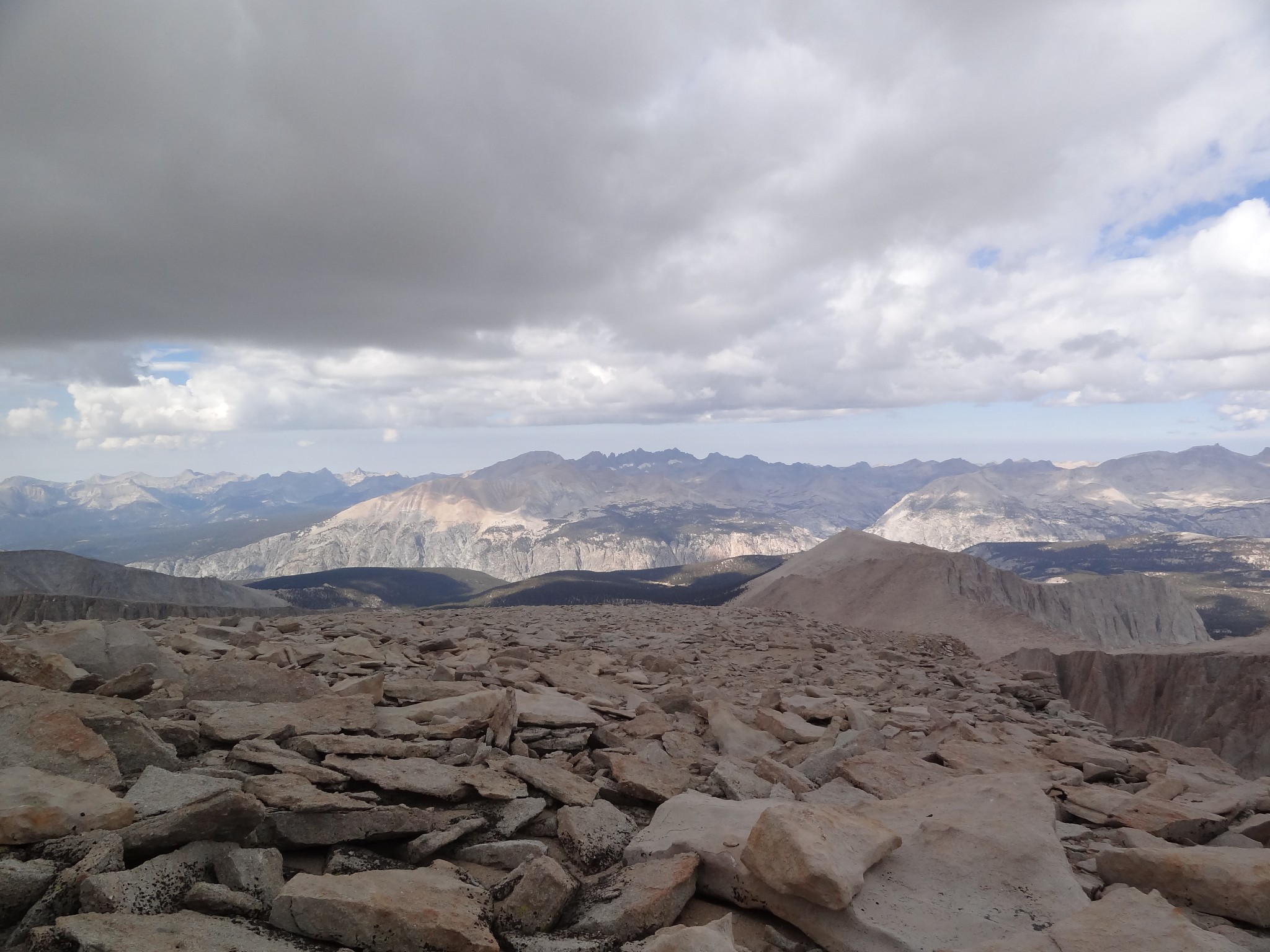 View from the Summit of Mt. Whitney