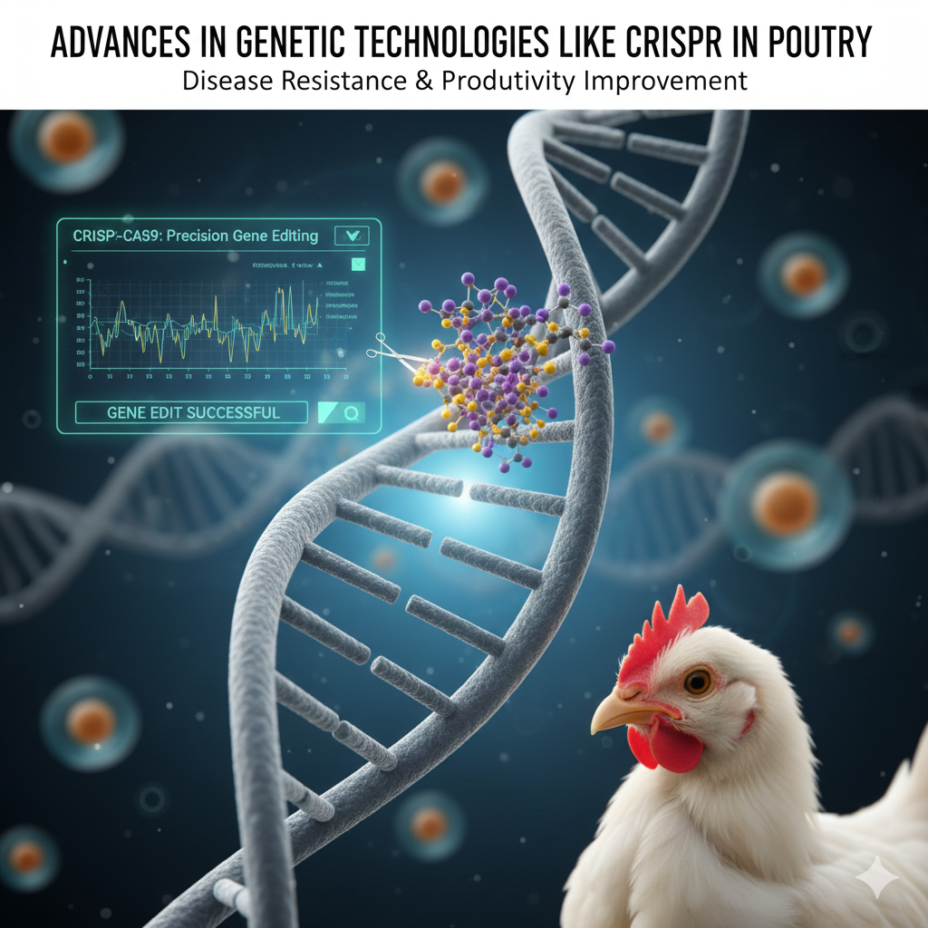 CRISPR and Beyond: The Future of Poultry Farming Through Genetic Technologies