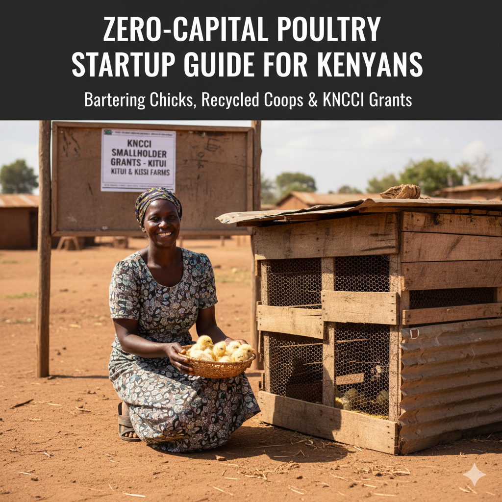 Zero-Capital Poultry Farming: A Comprehensive Guide for Kenyan Smallholders