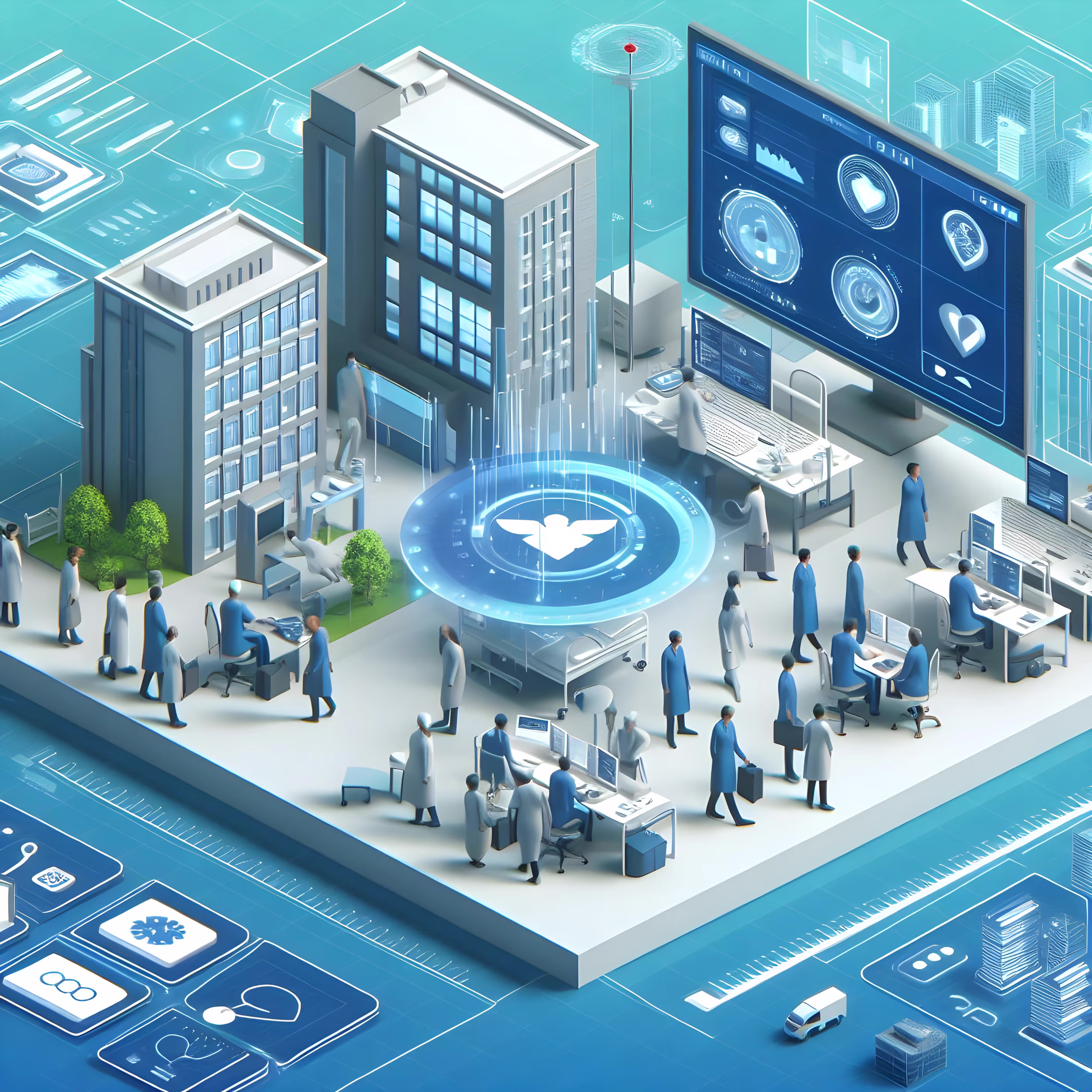 Hospital Management System live demo preview