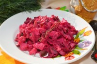 Салат из свеклы и фасоли Салат из свеклы и фасоли