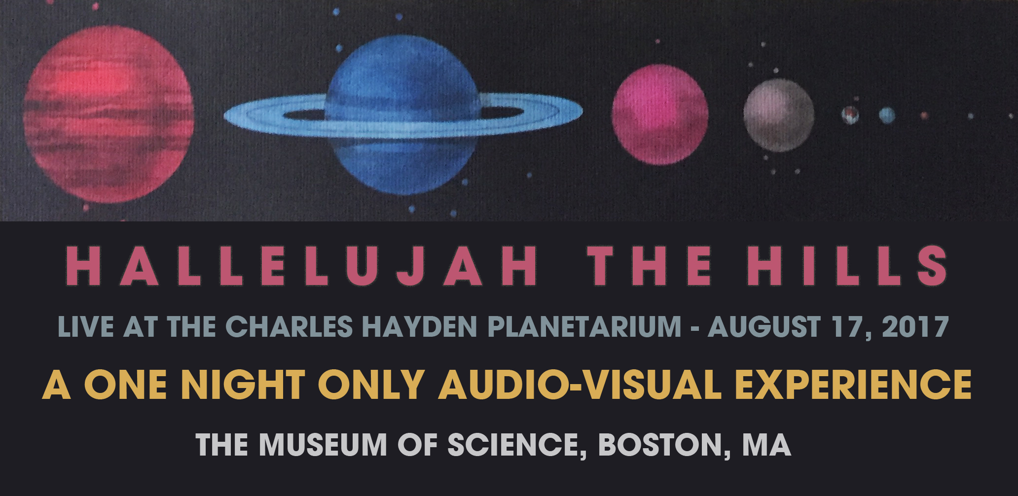 Live at the Charles Hayden Planetarium