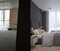 Дизайн smart квартиры в Киеве. Спальня фото до и после