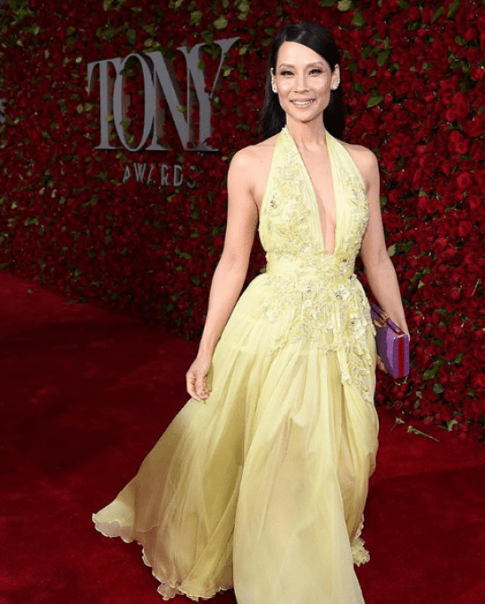 lucy liu red carpet