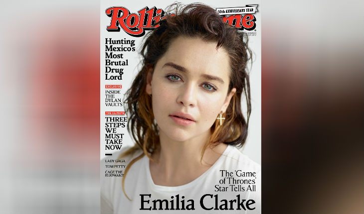 Эмилия Кларк на обложке Rolling Stone