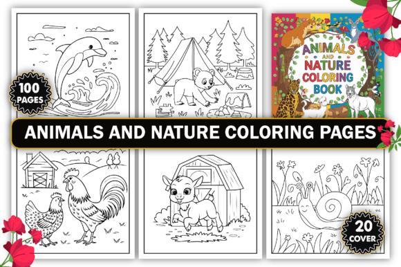 Animals and Nature Coloring Pages