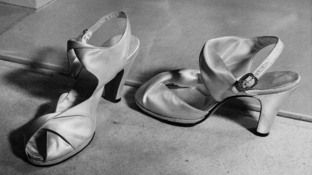 Queen Elizabeth's Wedding Shoes