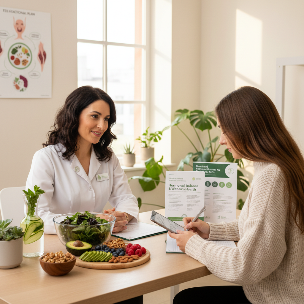 Como a nutrição funcional pode apoiar mulheres com Síndrome dos Ovários Policísticos (SOP)