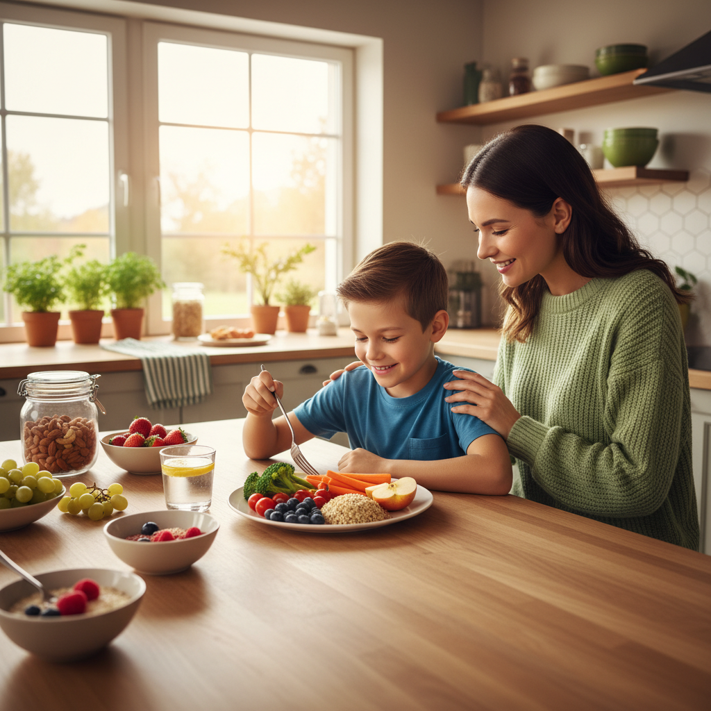 Como a nutrição infantil influencia o desempenho escolar e o humor das crianças