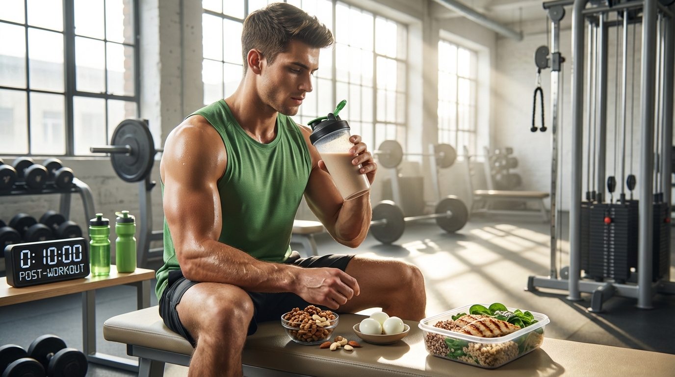 Hipertrofia Muscular: O Papel da Proteína e Timing