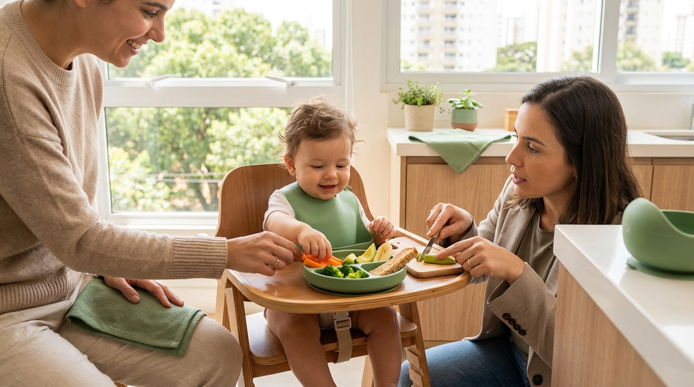 BLW (Baby-Led Weaning): Introdução Alimentar Sem Papinhas - Guia Prático e Seguro