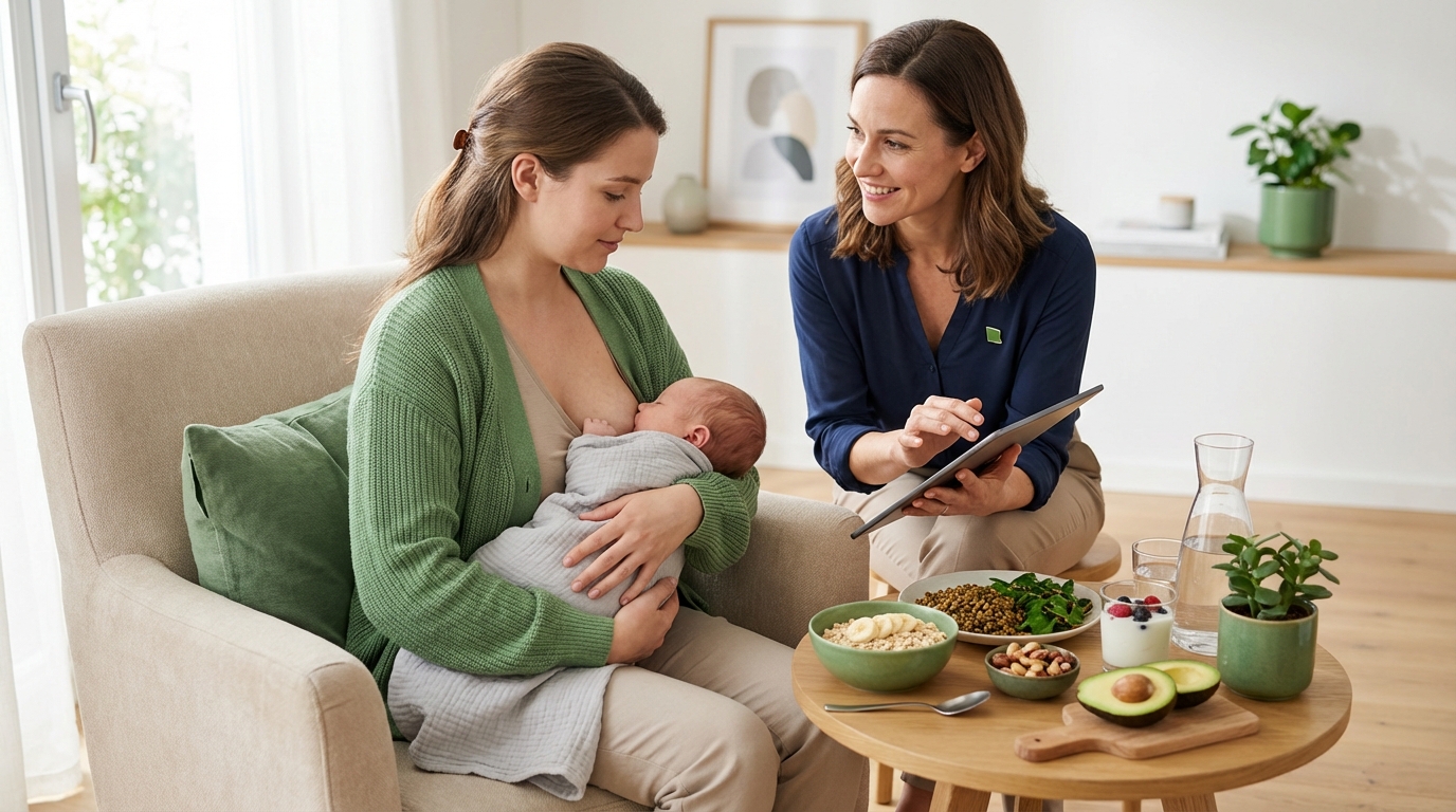 Amamentação e Alimentação: O Que Comer para Produzir Mais Leite (Baseado em Evidências)