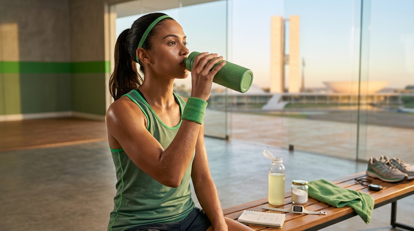 Hidratação Atlética: Quanto Água Você Precisa Beber Antes, Durante e Depois do Treino?