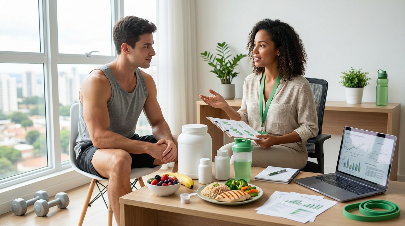 Suplementos para Ganho de Massa Muscular: O Que Funciona (e O Que é Desperdício de Dinheiro)