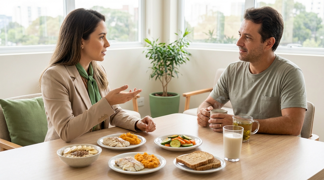 Refluxo, Gastrite e Hérnia de Hiato: O Que Comer (e O Que Evitar)