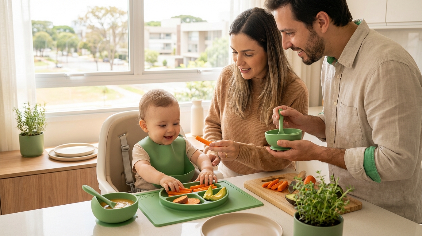 Introdução Alimentar do Bebê: guia completo para mães e pais