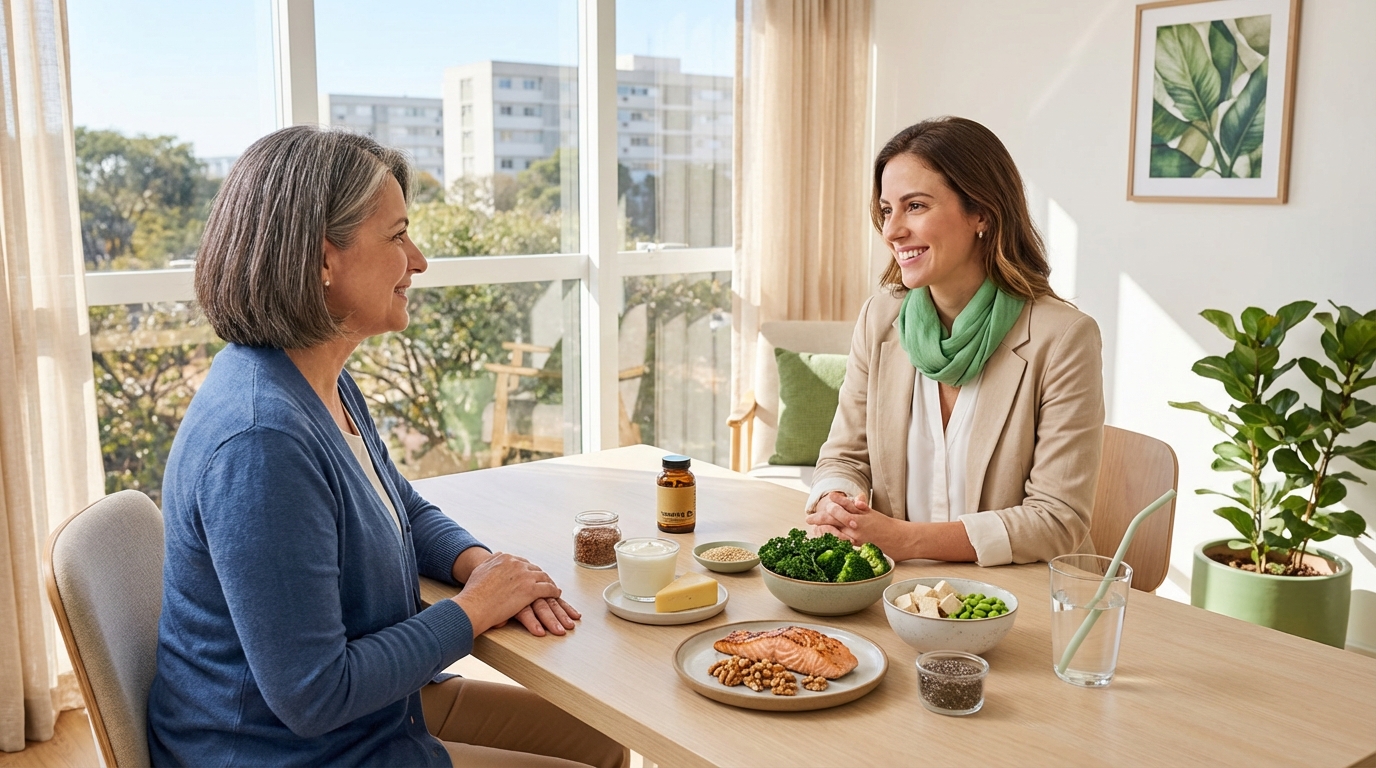 Nutrição na Menopausa: como se alimentar bem nessa fase da vida