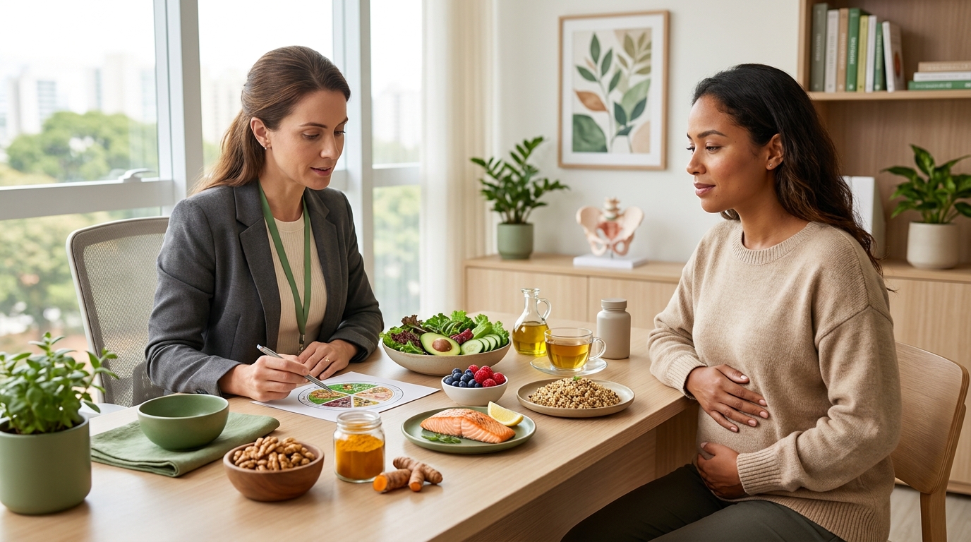 Endometriose e Alimentação: reduzindo dor e inflamação