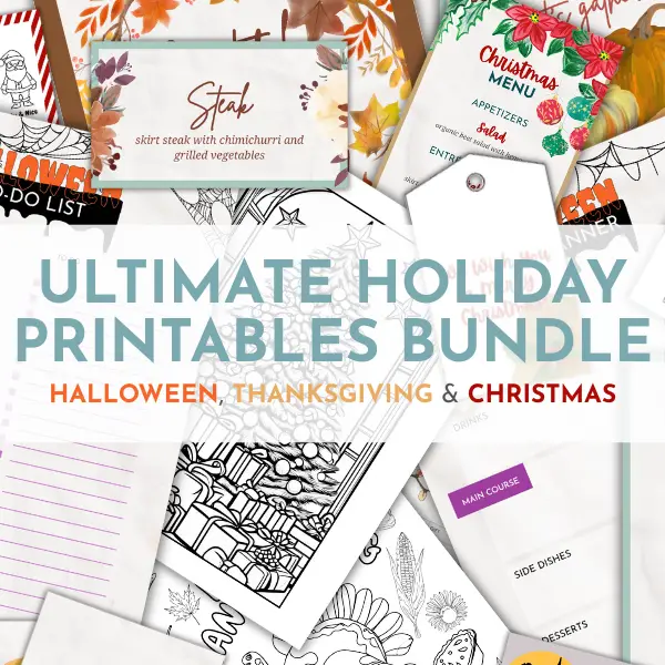 Ultimate Holiday Printable Bundle