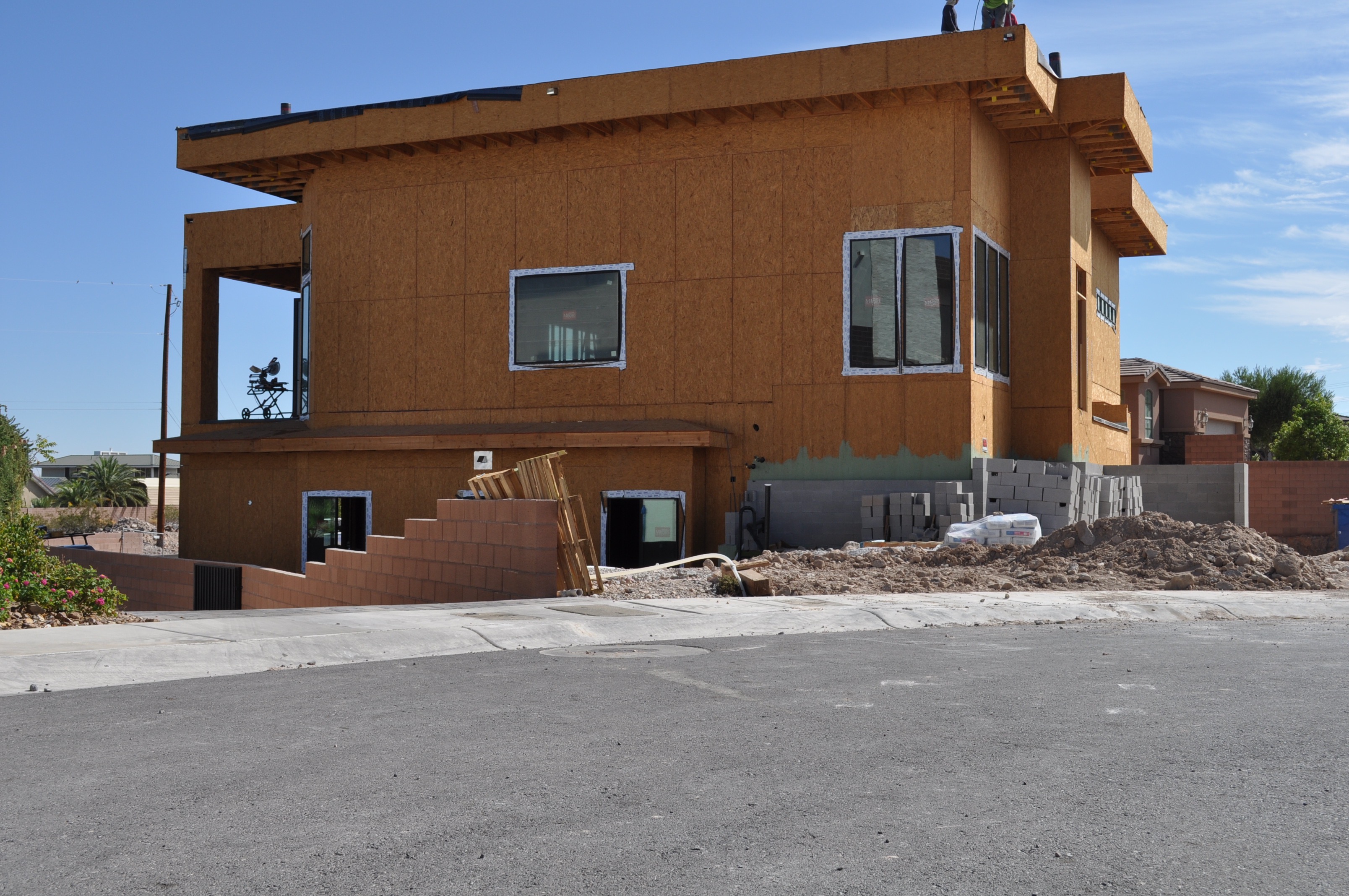 Custom Home in Development