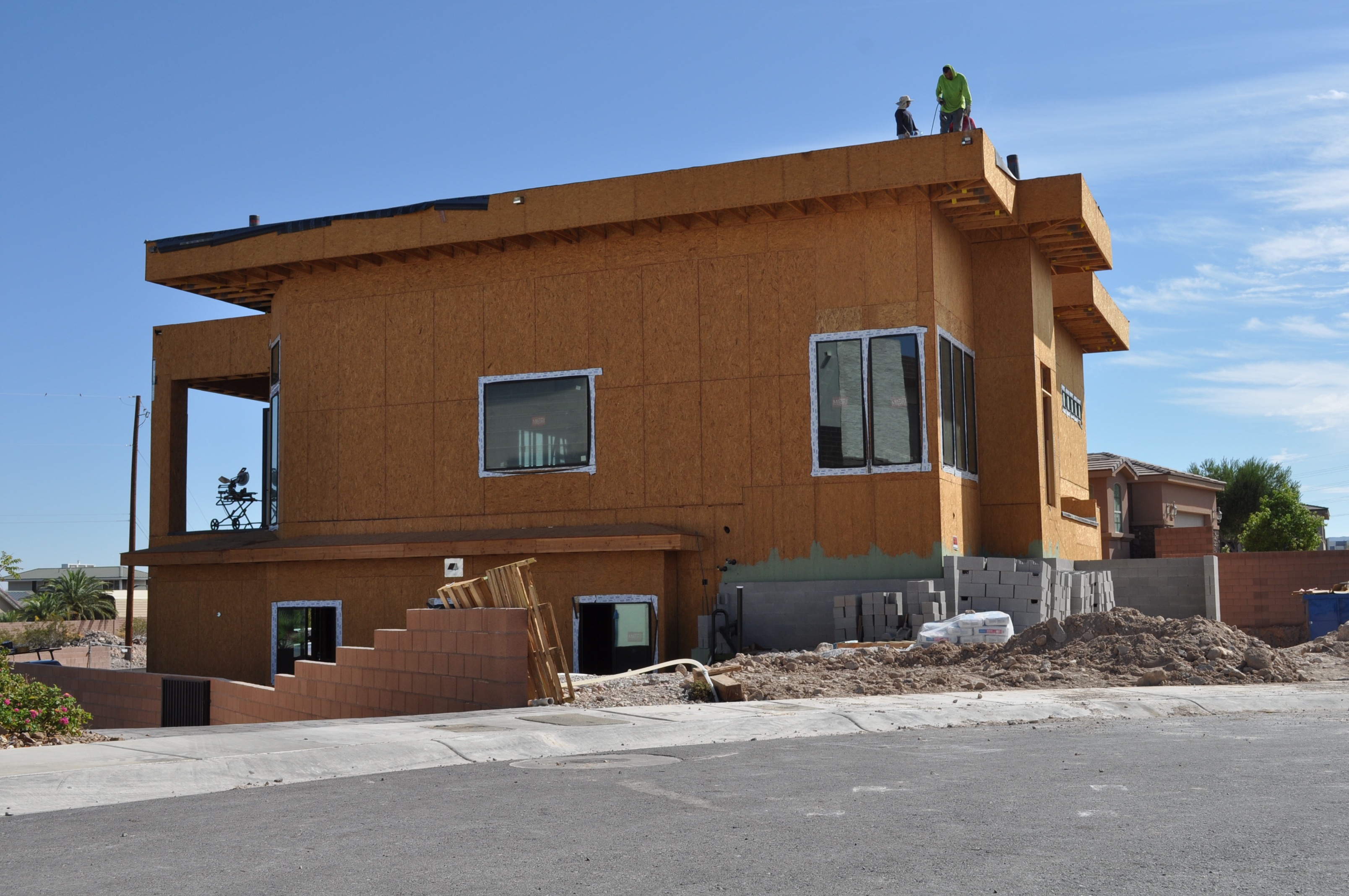 Custom Home in Development
