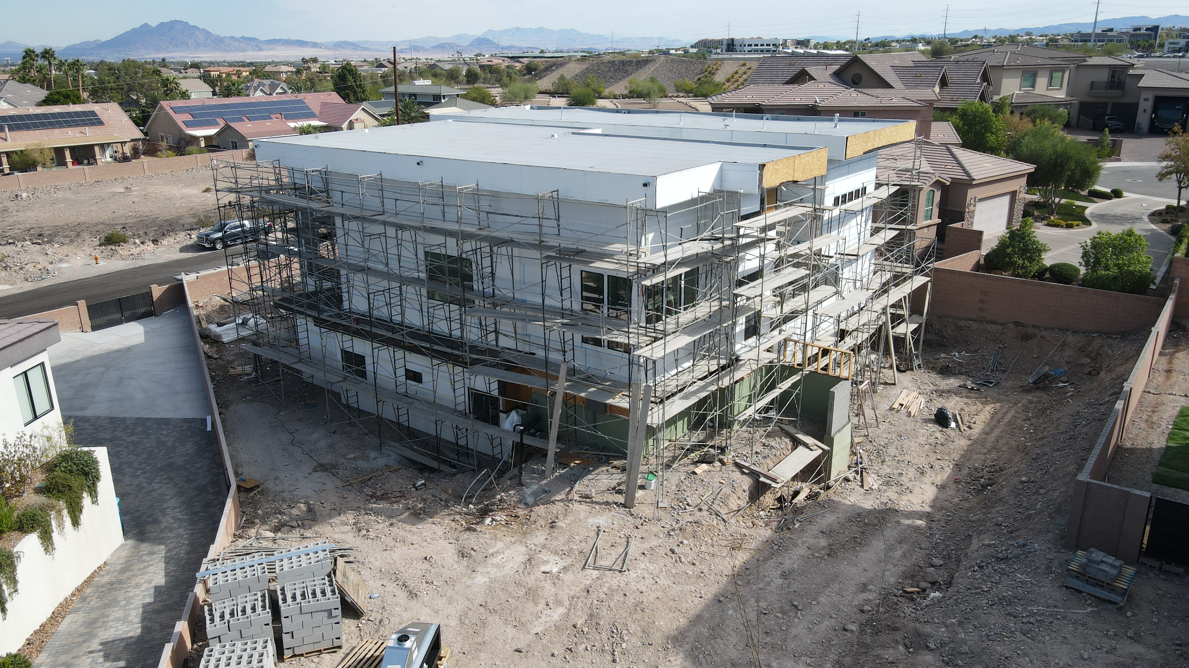 Custom Home in Development