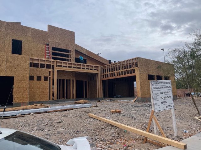 Custom Home in Development
