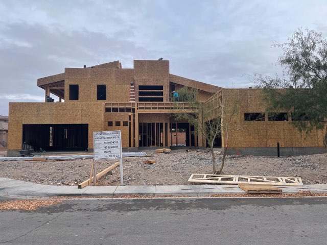 Custom Home in Development