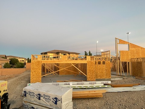 Custom Home in Development