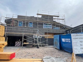 Custom Home in Development