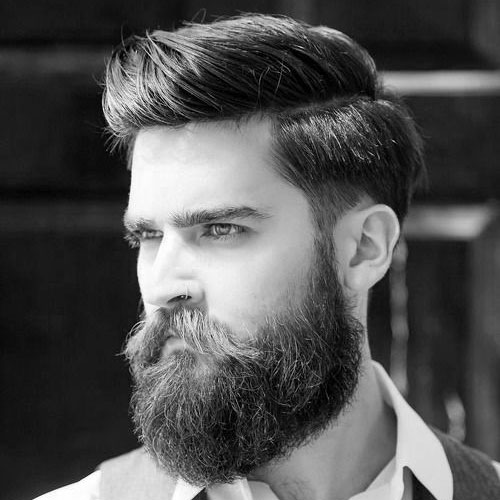 Short Haircuts For Thick Hair and Beard