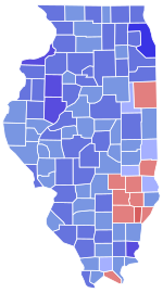 Illinois Senate Election Results by County, 2004.svg