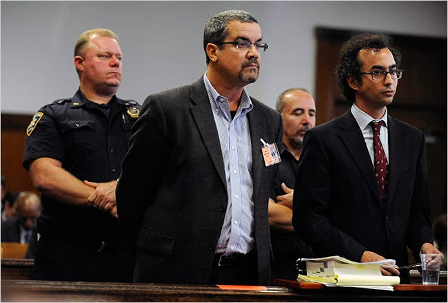 Robert Joel Halderman was arraigned in New York Supreme Court on Friday.