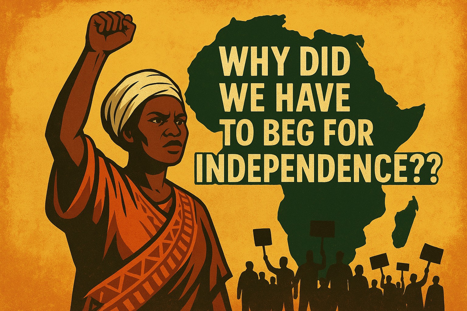 Africa’s Struggle for Independence: Why Did We Have to Beg for Freedom?