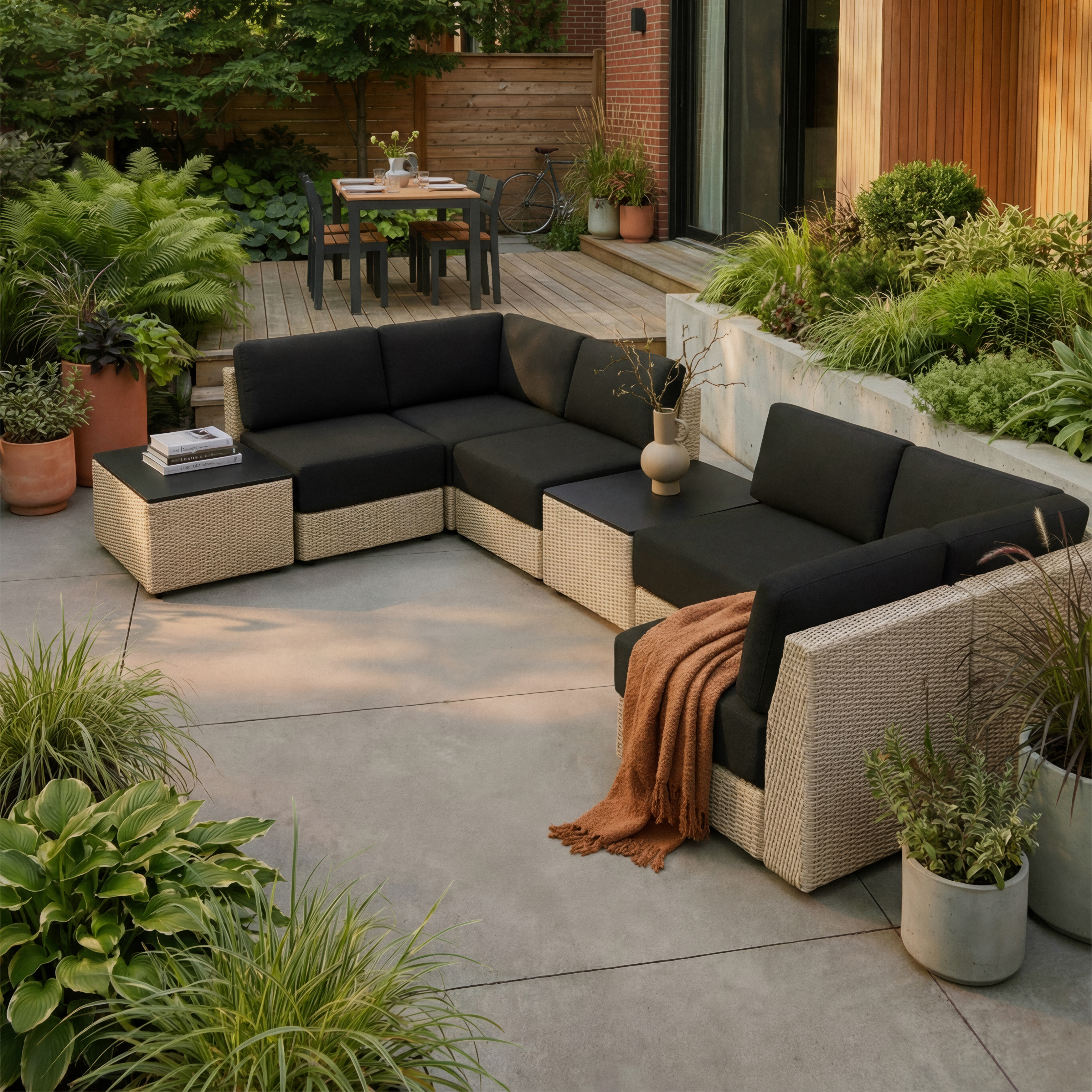 Modular Outdoor Furniture & Patio Seating | Cozey Canada