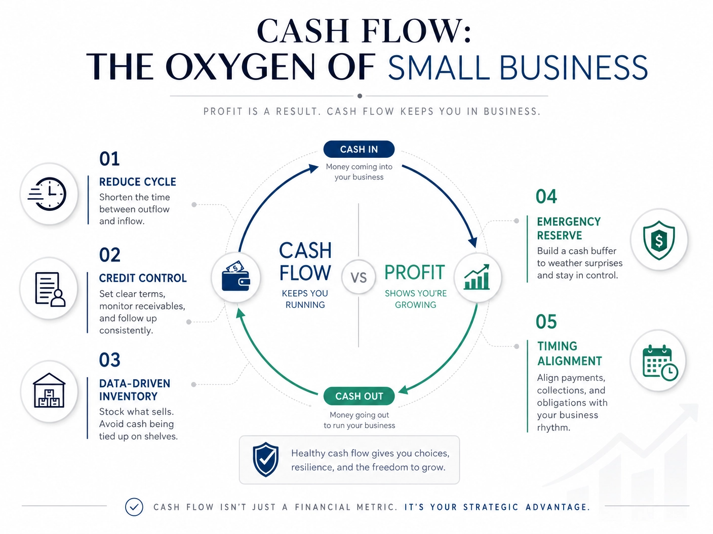 Why Profit Alone Does Not Keep a Business Alive: A Practical Cash Flow Guide for Small Businesses