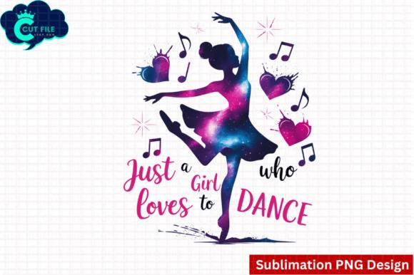 Dancing girl coloring design