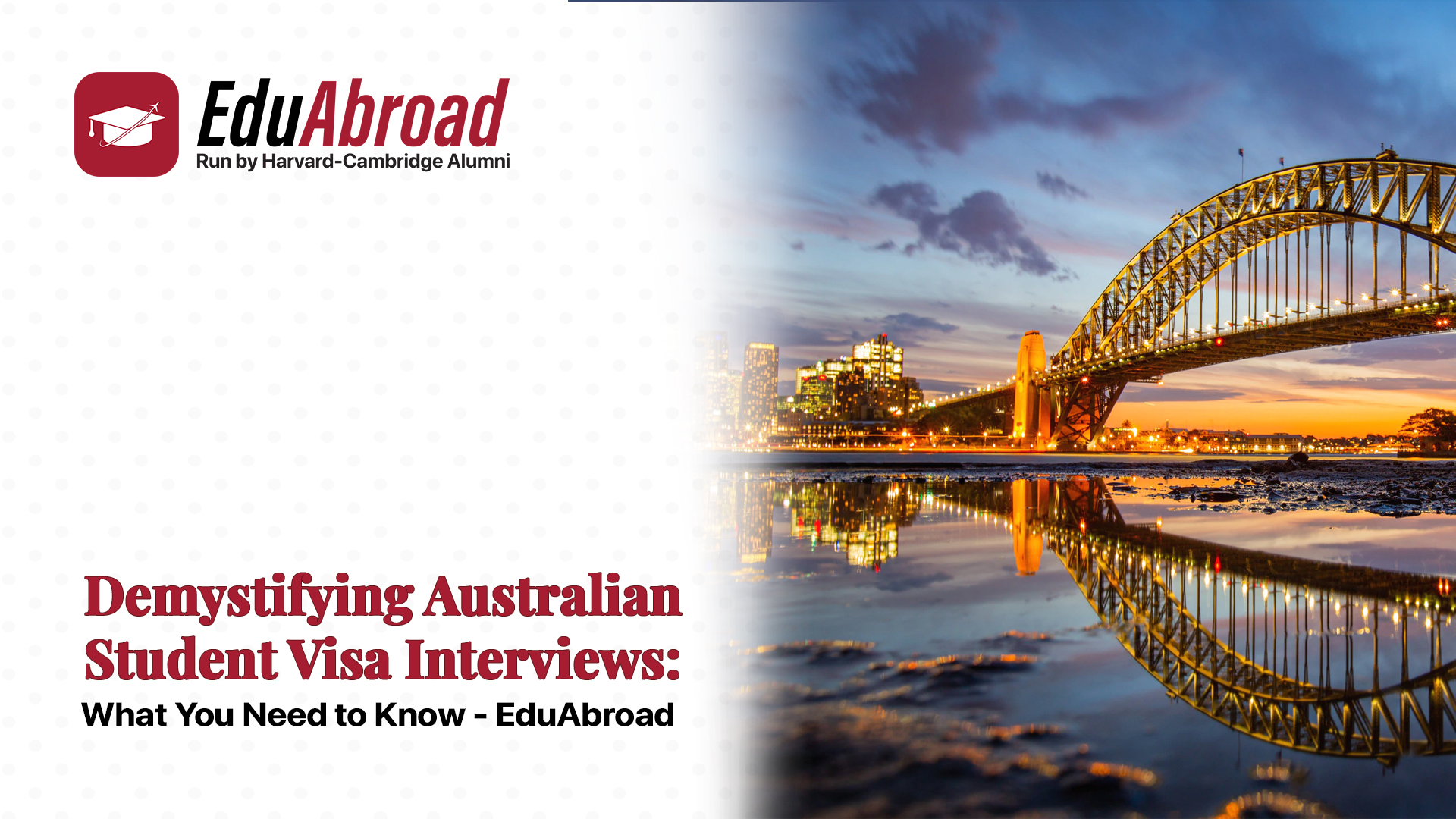 Demystifying Australian Student Visa Interviews